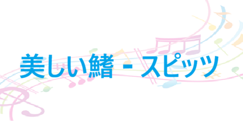 美しい鰭 – スピッツ – コードと歌詞 美しい鰭 スピッツ